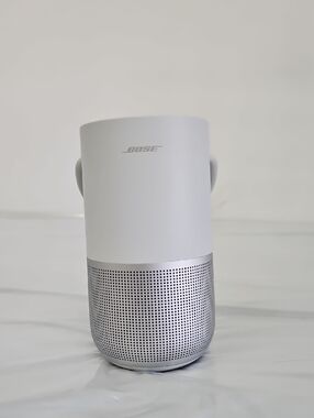 Bose Portable Smart Speaker — White and Silver